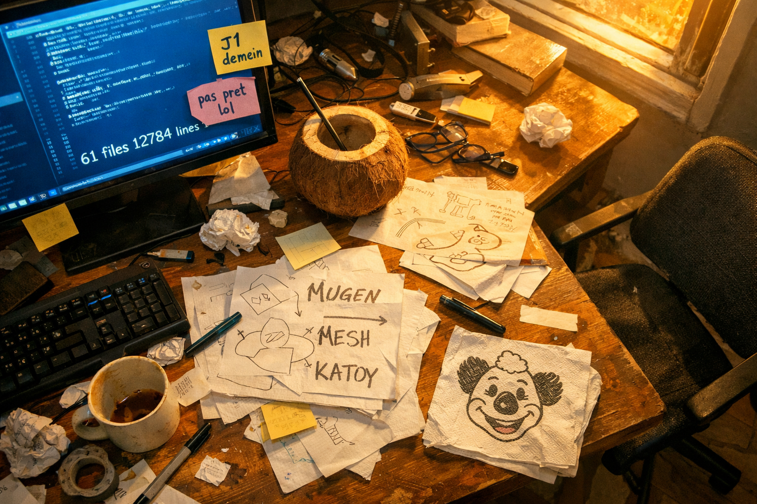 Le Bureau — MUGEN Mesh Katoy