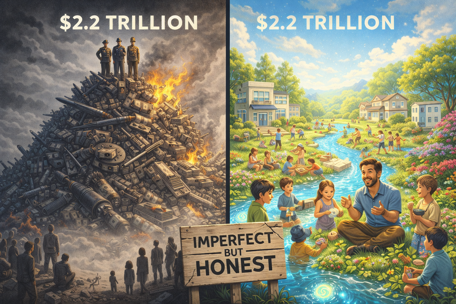 Deux Visions de $2.2 Trillions